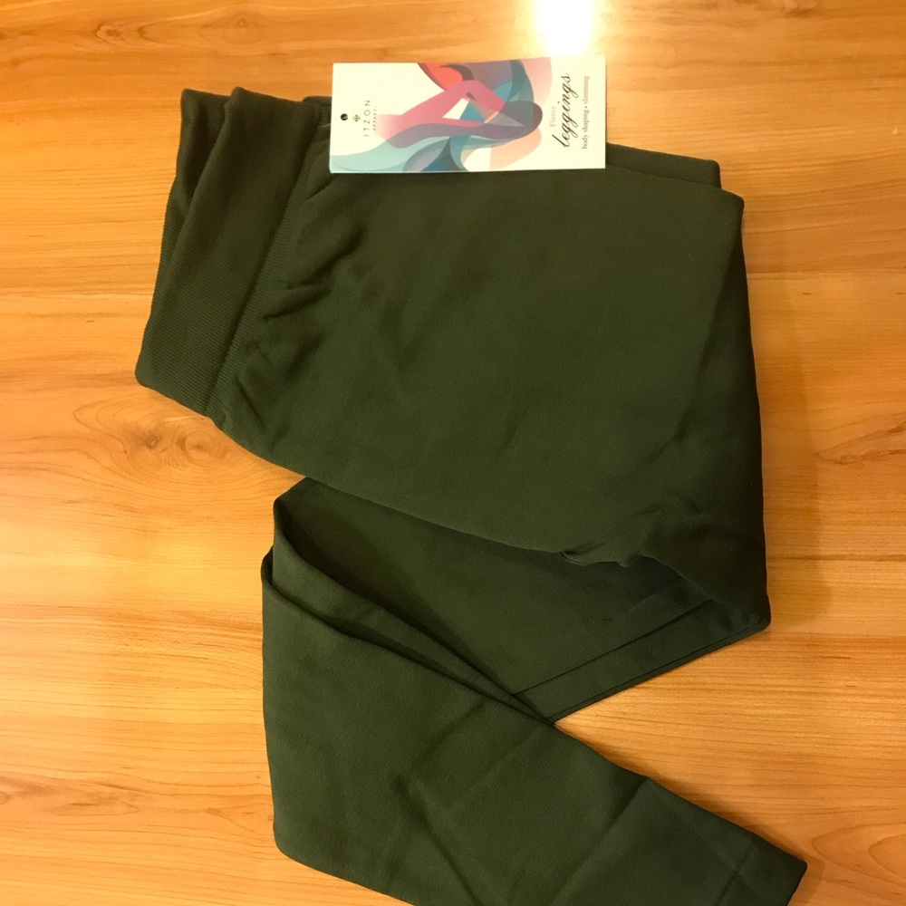 Itzon apparel fleece leggings